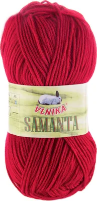 Produktbild von 50g Strickgarn Samanta Uni Häkelgarn Strickwolle Handstrickgarn Klassikstrickgarn Farbwahl, Farbe:11 himbeerrot
