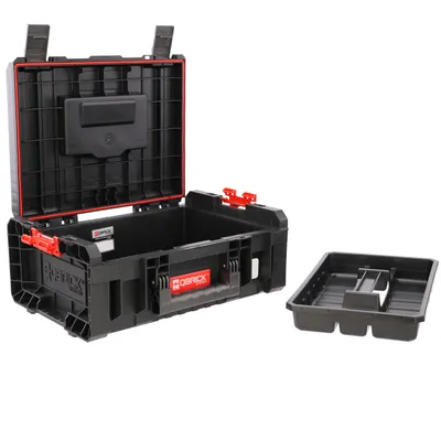 Produktbild von Werkzeugkasten mit Werkzeugablage modular PRO Verstärkte konstruktion Kunststoff
