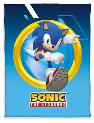 Produktbild von Herding Sonic The Hedgehog Fleecedecke    One Size