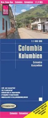 Produktbild von Reise Know-How Landkarte Kolumbien / Colombia 1:1.400.000
