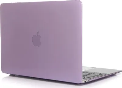 Produktbild von Mobigear Glossy MacBook 12 Zoll (2015-2017) Hardcase Hülle MacBook Case - Lila - Model A1534