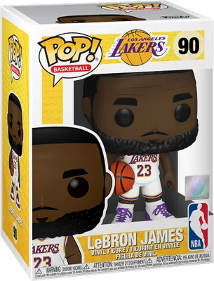 Produktbild von NBA Los Angeles Lakers - LeBron James 90 - Funko Pop! - Vinyl Figur