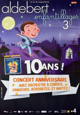 Imagen del producto de Aldebert - Juegos infantiles para niños de 3 a 10 años - CARTEL / PÓSTER - 70x100 cm