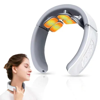 Image de Appareil de massage Nekmassage avec 6 têtes et thérapie par chaleur à 42°C