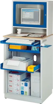 Produktbild von Rau Computer-Station stationär 20BxTxH 720x660x1810mm