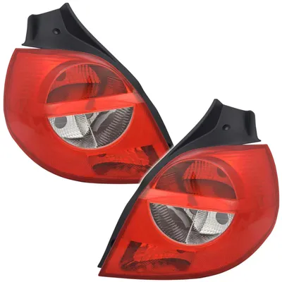 Für Renault Clio III BR CR 5/2005-4/2009 Rückleuchten Heckleuchten LINKS RECHTS in der Farbe von AD TUNING GmbH & Co. KG