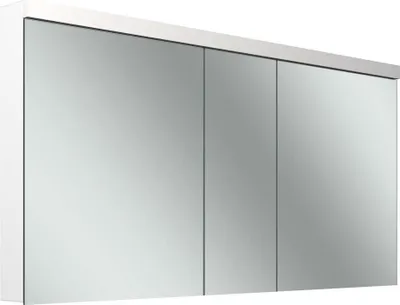Image de Schneider LOW plus LED Armoire de toilette, 3 portes 60/30/60cm, 1495x120x747mm, éclairage en haut, 172.150.02.02