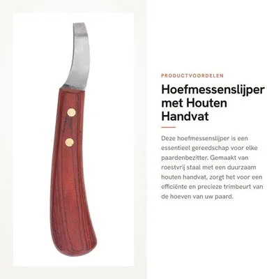 Produktbild von Scharfstein für Mähwerkzeuge mit Holzgriff