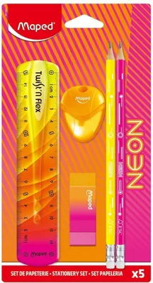 Produktbild von MAPED Neon Schulzubehö r-Set