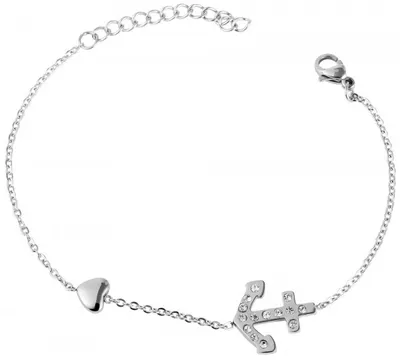 Produktbild von Akzent Kettenarmband aus Edelstahl