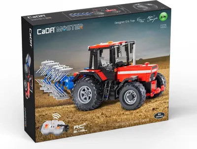 Zdjęcie produktu dla Cada Model 27062 C61052W - Zdalnie Sterowany Traktor Budowlany dla Młodych Inżynierów