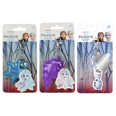 Immagine prodotto di Portachiavi con moschettone Frozen 2