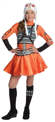 Produktbild von Star Wars X-Wing Pilotin Kostüm für Teenager, Gr. S-M, Größe:S