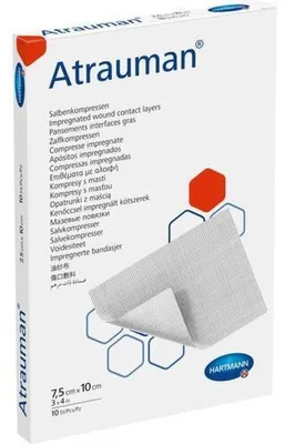 Produktbild von ATRAUMAN 7,5x10 cm steril Kompressen