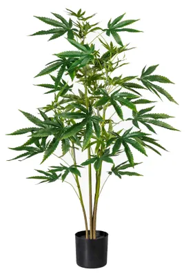 Produktbild von Kunstpflanze Zierhanfpflanze Höhe: 90 cm grün