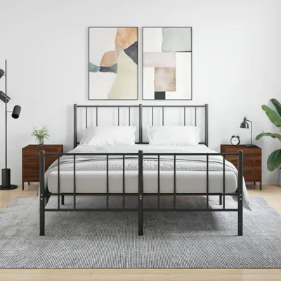 Produktbild von The Living Store Nachttische 2Stk. Braun Eichen-Optik 40x35x47,5cm Holzwerkstoff