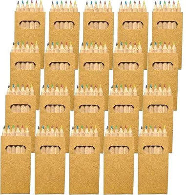 Produktbild von Famanu Farbset mit 20 Buntstiften - Kreatives Geschenk für Kinder