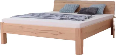 Produktbild von Einzelbett Adriana 120x200 Metallfrei Buche mit Kopfteil