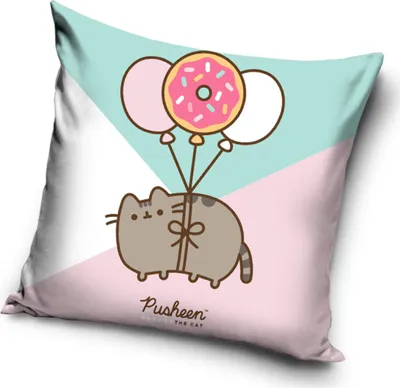 Zdjęcie produktu dla Poszewka na poduszkę Kotka Pusheen Kurs latania
