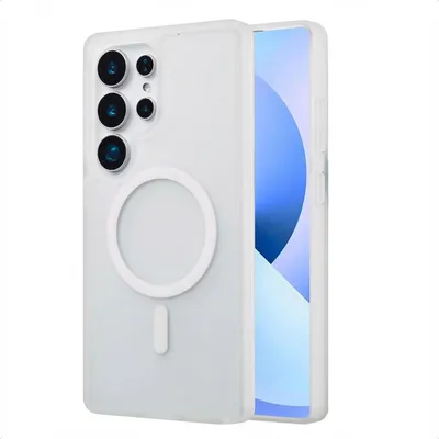 Image de imoshion Color Guard Coque arrière avec MagSafe pour le Samsung Galaxy S25 Ultra - Blanc