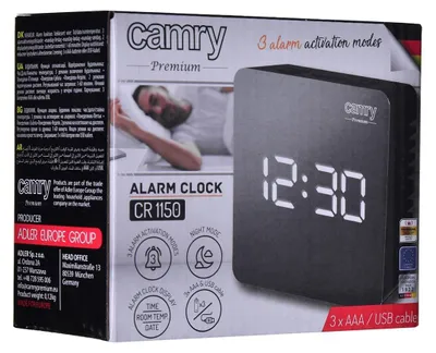 Image de Camry CR1150B clock radio