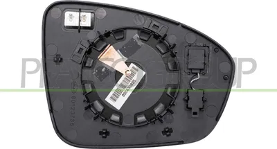 Produktbild von PRASCO Spiegelglas Außenspiegel Links für RENAULT Megane IV Grandtour (K9A/M/N) Beheizbar unGetönt Asphärisch RN4307514
