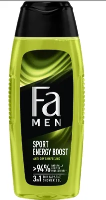 Obrázok produktu pre Fa Men Sprchový gél, Osviežujúca Mužná formula, 250 ml.