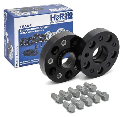 Image de H&R : écarteurs de roue de 30 mm, plaque de déport 5 trous, 112 mm LK pour VW Golf VII berline (5G1, BQ1, BE1, BE2), Golf VII Variant (BA5, BV5), T-Roc (A11) et Touran