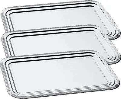 Obrázek produktu pro Sada 3 talířů APS - CLASSIC - 53 x 32,5 cm, kov 395