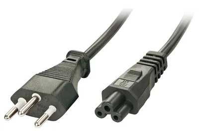 Image de LINDY IEC-Netzkabel Schweiz 320-C5f 2m