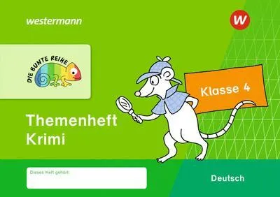 Immagine prodotto di DIE BUNTE REIHE - Deutsch 4. Themenheft Krimi Klasse 4