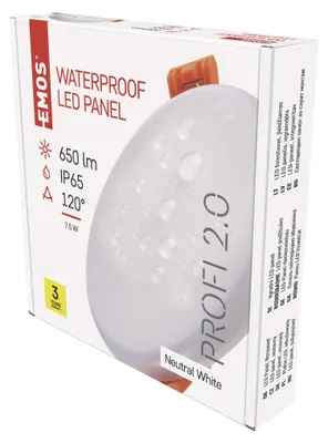 LED podhledové svítidlo VIXXO 10 cm, 7,5 W, neutrální bílá, IP65
