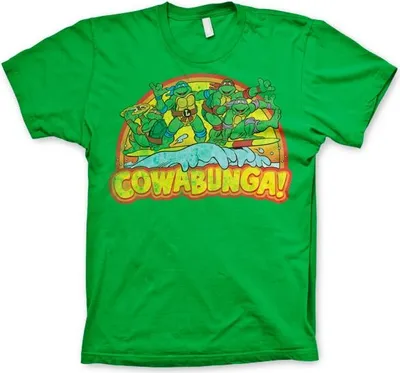 Produktbild von TMNT - Cowabunga T-Shirt - Medium - Green
