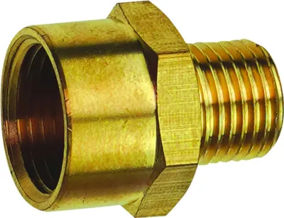 Immagine prodotto di DEDRA Riduttore 1/4" filettatura maschio (M) x 3/8" filettatura femmina (F) - A535339