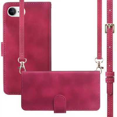 Image de Étui imoshion avec cordon pour Apple iPhone 17 / 16 - Rouge