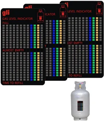 Produktbild von Gasdruckanzeiger - Magnetischer Zustandsanzeiger - 3 Stück 100mm x 63mm