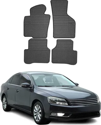 Immagine prodotto di 2010-2015 VW Passat B7 Tappetini TPE Nero 4 pz