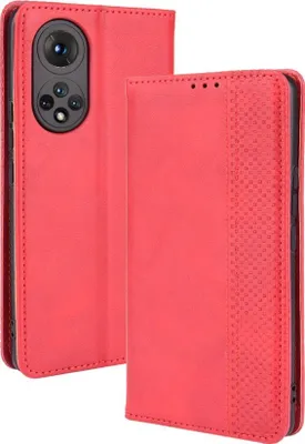 Produktbild von Mobigear Sensation  HONOR 50 Hülle Klapphülle Geldbörse - Rot