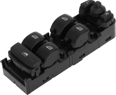 Produktbild von Elektrischer Fensterschalter Nr. 31433406 Vorderer linker Fahrerseiten-Fenstersteuerschalter für Volvo S60 V60 XC60 Schwarz