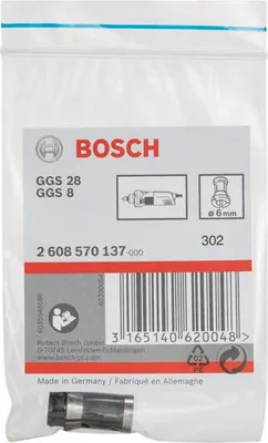 Produktbild von Spannzange ohne Spannmutter, 6 mm, für Bosch-Geradschleifer