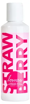 Immagine prodotto di Loovara Gel lubrificante gusto fragola 100 ml - Strawberry – Gel lubrificante commestibile a base d'acqua con gusto fragola, vegano, naturale,  dermatologicamente