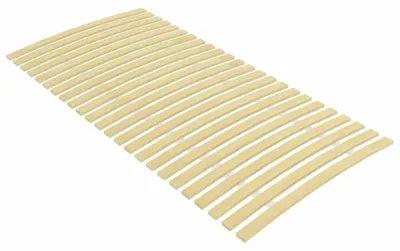 Image de Sommier à lattes de rechange, bois, 100 x 200 cm