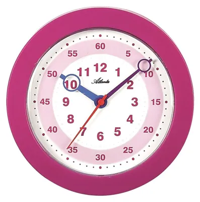 Produktbild von Atlanta Atlanta 4481/17 violett Kinder-Wanduhr, Quartz