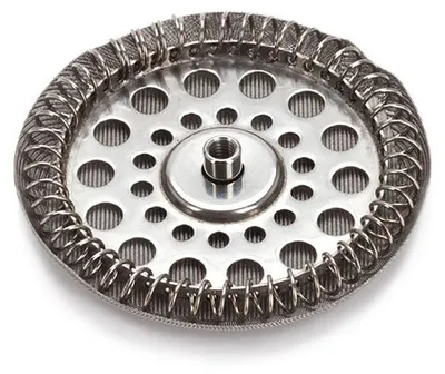 Filtergruppe für Kaffeepressfilter, Edelstahl, 6,8 cm