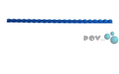 Obrázok produktu pre GBC Comb A4 21R 6Mm Blue (100), Modrá, 25 listy, Polyvinylchlorid (PVC), A4, 100 kusov