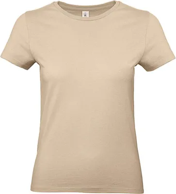 Produktbild von B&C - "#E190" T-Shirt für Damen FK2499 (S) (Sand)