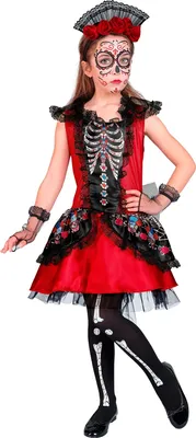 Produktbild von Dia de los Muertos Braut Kinderkostüm