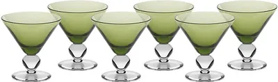 Produktbild von Eiscremeglas Cocktail 6er-Set Colori Vero 11cm grün