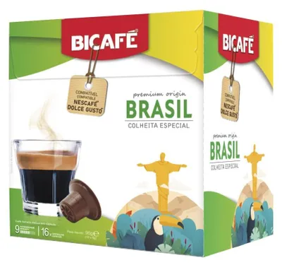 Zdjęcie produktu dla BICAFE Brasil kapsułki do Dolce Gusto - 16 kapsułek