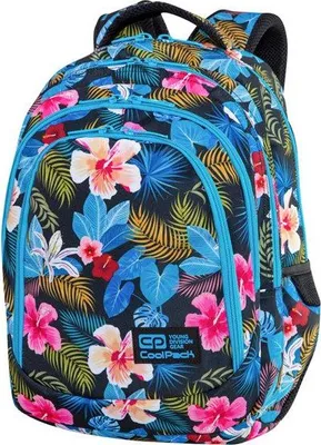 Produktbild von CoolPack Drafter Rucksack 3 Fächer Blumenmuster